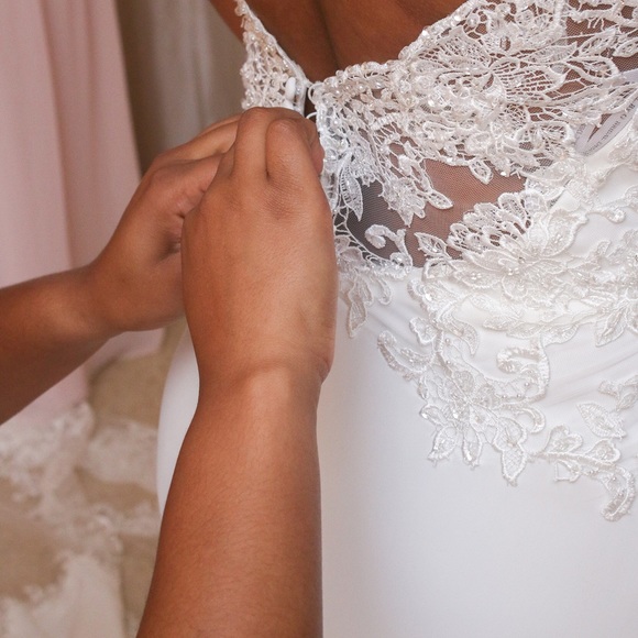 Custom Mea Marie Wedding Dress - Picture 4 of 4